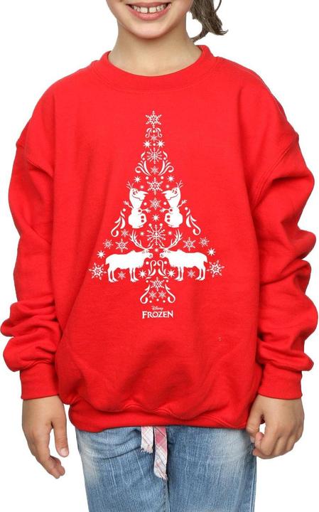 Immagine prodotto Disney Frozen Christmas Tree Felpa Ragazze (152, 158)