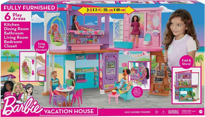 Immagine prodotto Barbie Casa di città a 3 piani
