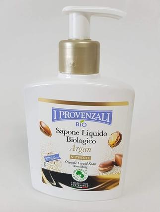 Actual product image I Provenzali Organic Hand Liquid Soap with Argan 250ml (Liquid soap, 250 ml)