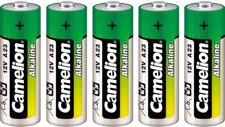 Actual product image Camelion LR23 Special battery 23 A Alk (5 pcs., A23, 55 mAh)