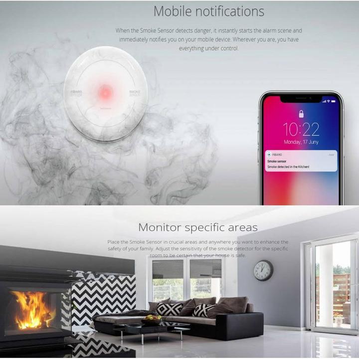 Productafbeelding Fibaro Rooksensor