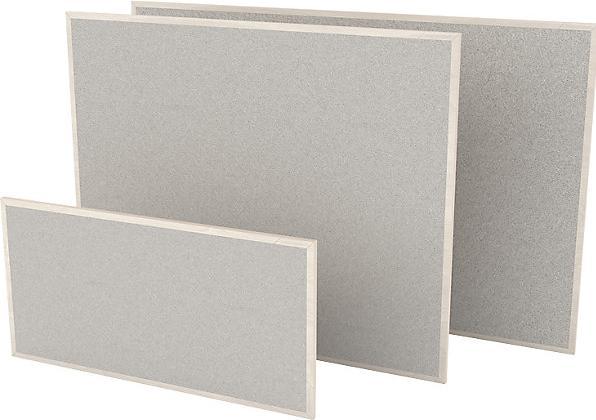 Actual product image Magnetoplan Pinnboard Wood Series 1540300 Frame ws 148x96cm (Bulletin board, 148 x 96 cm)