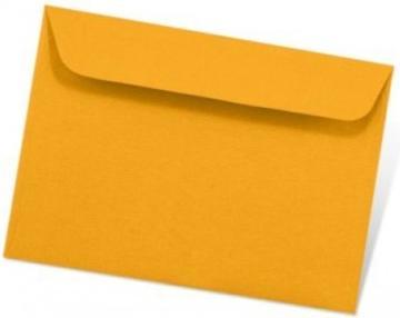 Actual product image Artoz 1001 envelopes orange (C5, 5 x)