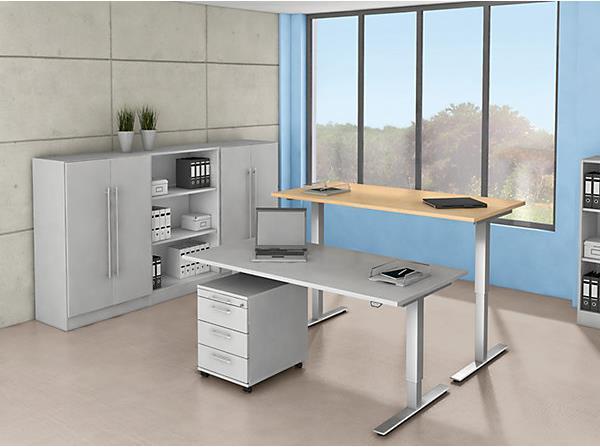 Image du produit kaiserkraft UPLINER - Bureau, réglable en hauteur électriquement. (1600 x 800 x 720 mm)