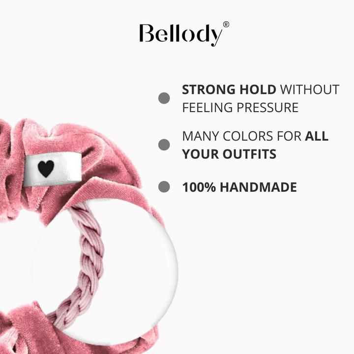 Actual product image Bellody Original scrunchies (Emblazonments)