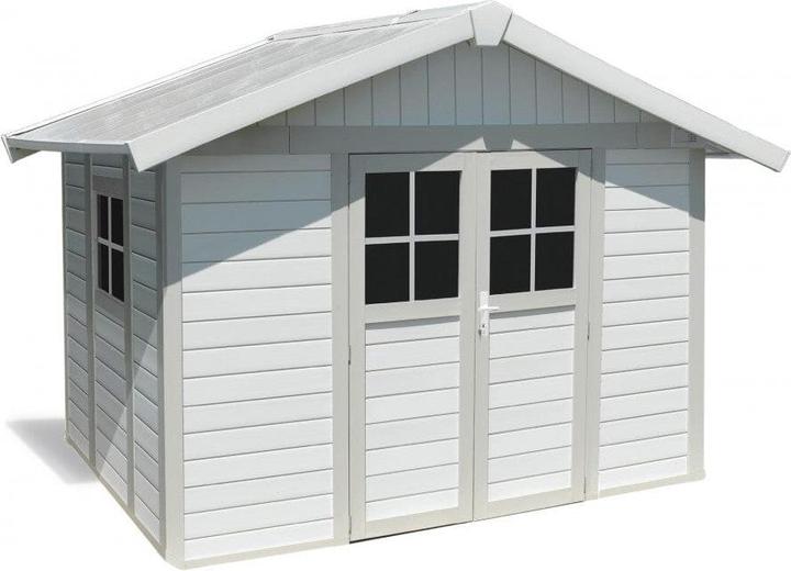 Produktbild Grosfillex Déco Gartenhaus 7,5m2 aus PVC (3,15x2,39m)