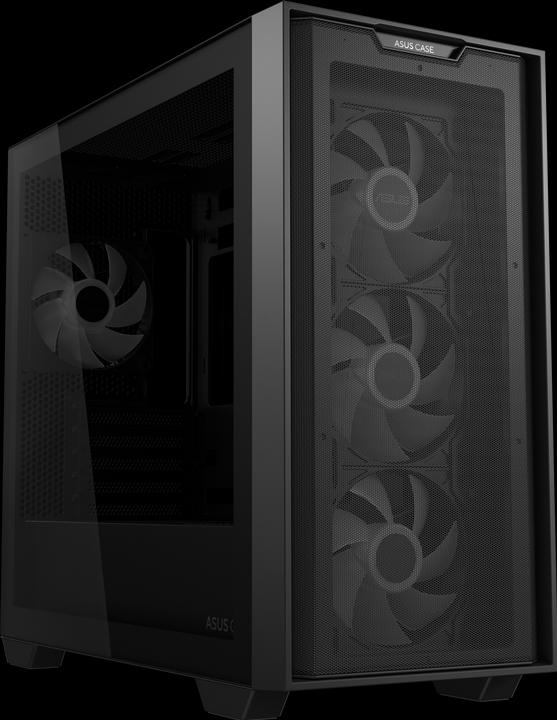 Produktbild ASUS Geh A21 PLUS TG ARGB BLACK (Mini-ITX, mATX)