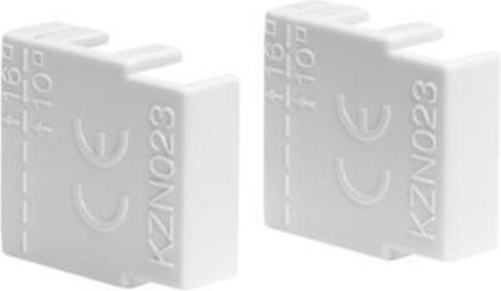 Hager End cap for phase rail 2P and 3P