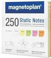 Produktbild Magnetoplan Haftnotiz Static Notes, DIN A4, 250 Stück sortiert (297 x 210 mm)