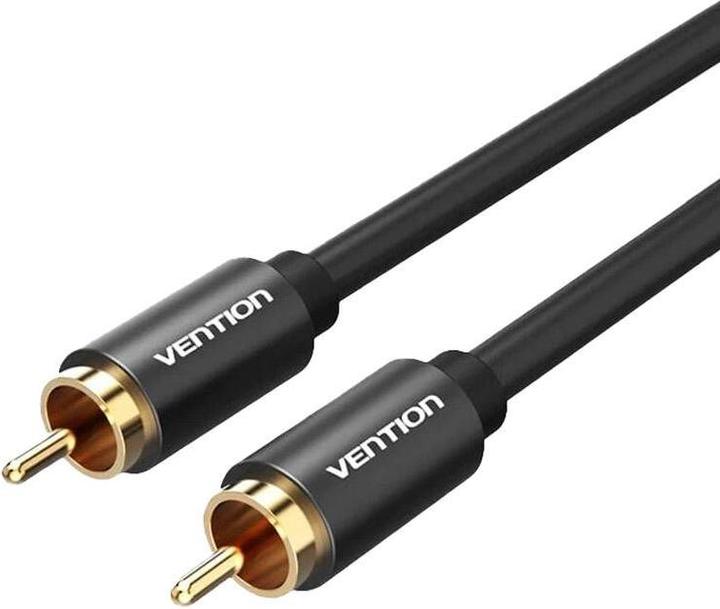 Image du produit Vention RCA Câble audio 1m VAB-R09-B100 Noir Métal (1 m, Coaxial)