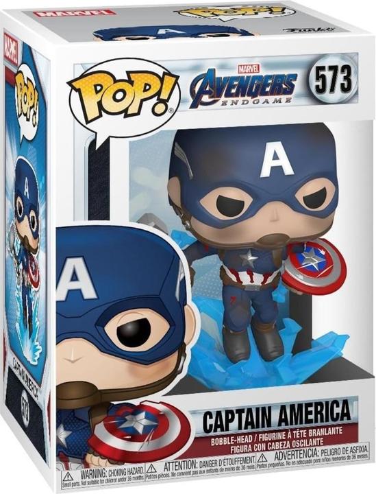 Immagine prodotto Funko POP! Avengers: Captain America with Broken Shield & Mjölnir