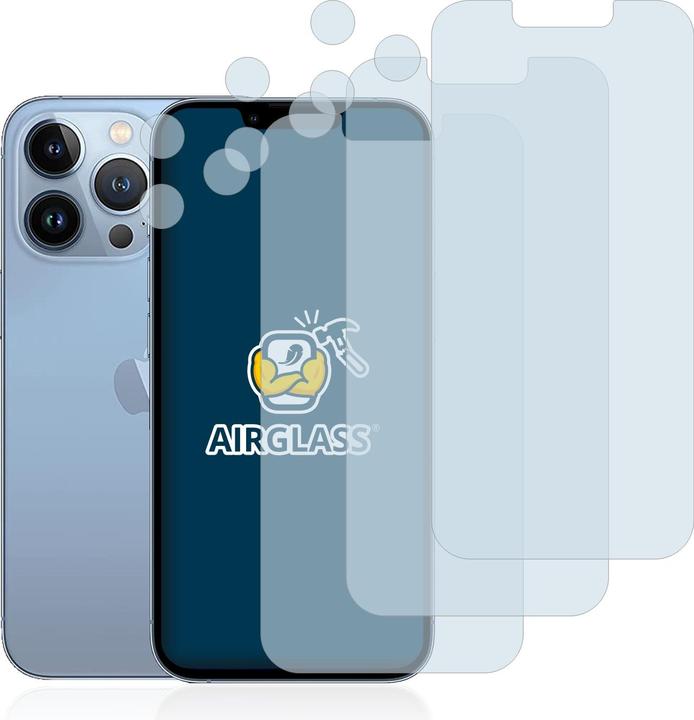 Actual product image BROTECT AirGlass Glass (3 Piece, Apple iPhone 13 Pro)