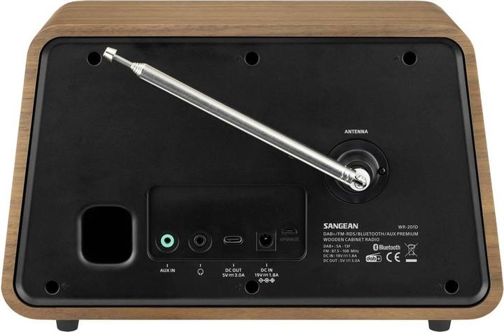 Actual product image Sangean WR-201 (DAB+, FM, Bluetooth)