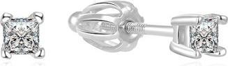 Produktbild Beneto Minimalist silver earrings studs AGUP1683S (L)