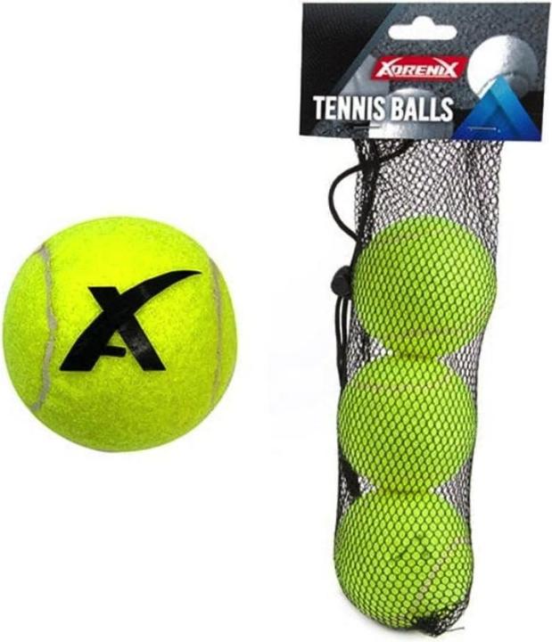 Produktbild Toi-Toys Adrenix Tennisbälle mit wiederverschliessbarem Netz, 3 Stk.