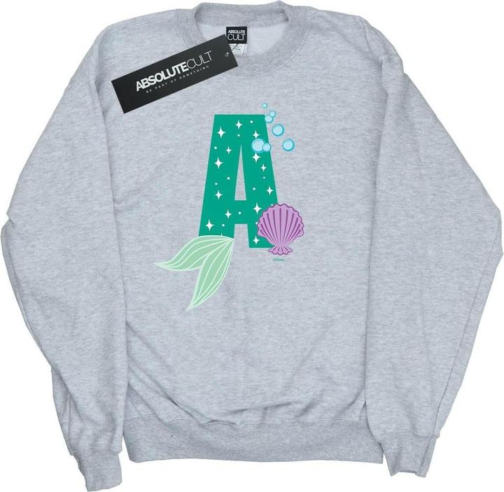Disney Alphabet A Is For Ariel Sweatshirt Mädchen