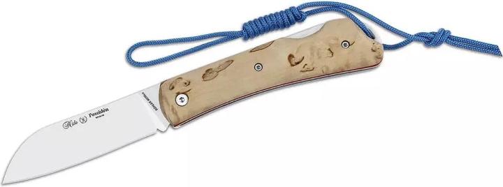 Actual product image Nieto POSEIDON pocket knife lockable, curly birch