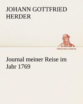Actual product image Journal meiner Reise im Jahr 1769 (Johann Gottfried von Herder, German)
