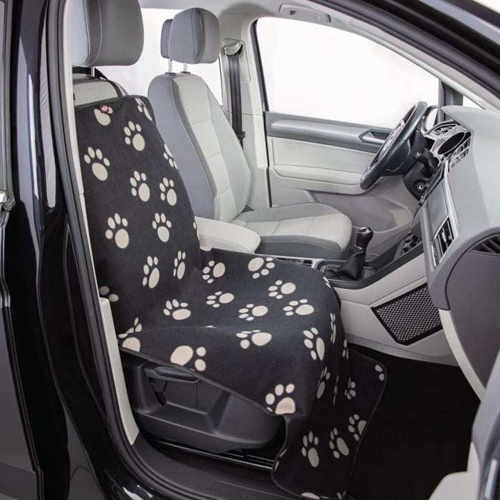 Actual product image Trixie Car Protection Blanket 65x145cm with Paws (Dog, Breathable, Reflectors)