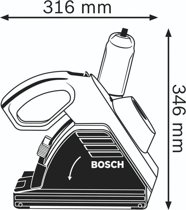 Produktbild Bosch Professional Mauernutfräse GNF 35 CA
