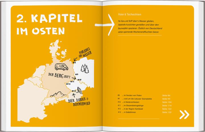 Actual product image 20 unvergessliche Eskapaden rund um Deutschland - Für Camper (German, Anja Hänisch, 2024)