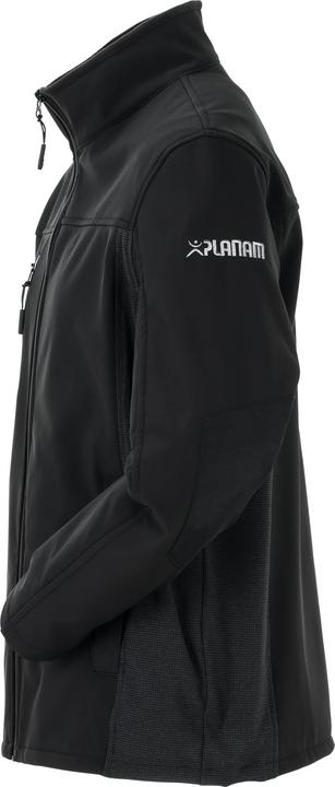 Produktbild Planam Norit Pure Softshelljacke schwarz Grösse 46 (46)
