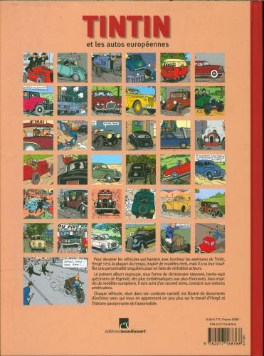 Produktbild Tintin : et les autos européennes : les voitures de légende (Französisch, Collectif, 2022)