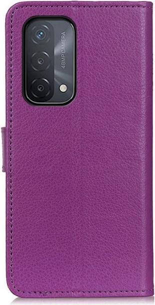 Productafbeelding MU Classic Litchi Leren Boekomslag Serie (Oppo A74 5G)
