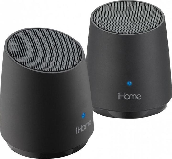 Actual product image iHome IHM89 Stero Mini Speaker (Electrical connection)