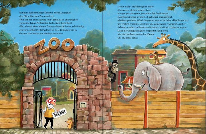 Productafbeelding Die grosse Weltreise durch den Zoo (Duits, Sophie Schoenwald, 2024)