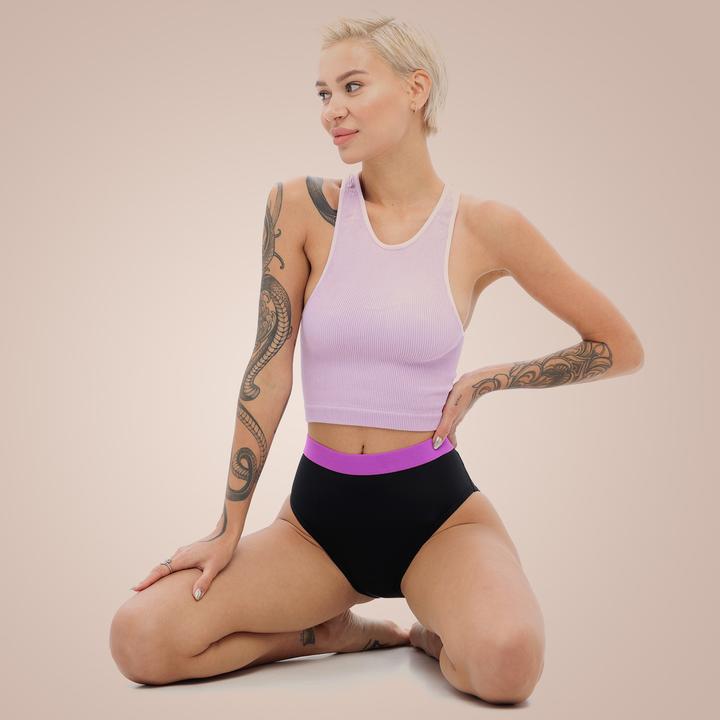 Image du produit Weekiss Sport High Waist Pink Sous-vêtements périodiques (40)