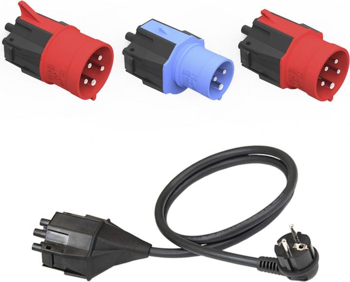 Actual product image NRGkick No. kick 32A 5 m Set Optimal GSM, including adapter and pocket (Type 2, 22 kW, 32 A, CEE 32, CEE32 red, CEI 23)