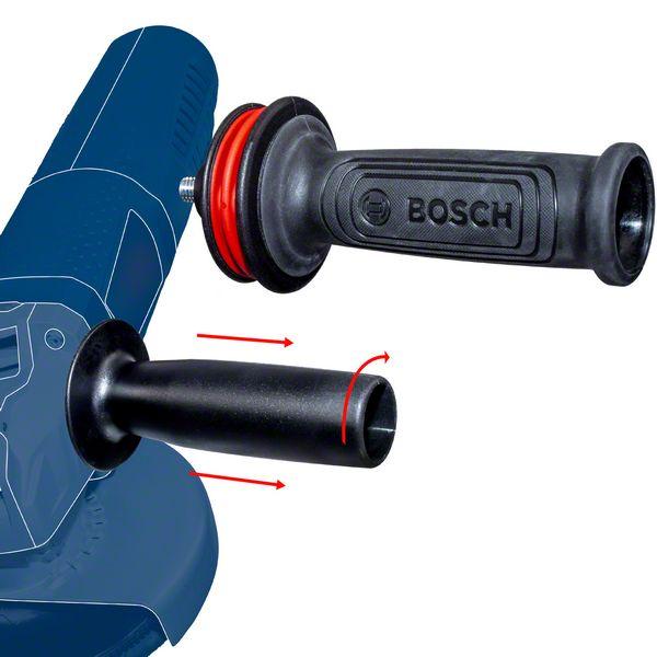 Image du produit Bosch Professional Zubehör Poignée EXPERT pour Vibration Control M10 Meuleuse d'angle, 169 x 69 mm