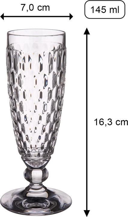 Image du produit Villeroy & Boch Sektgläser Boston Coloured (14.50 cl, 4 Verres, Flûtes à champagne)