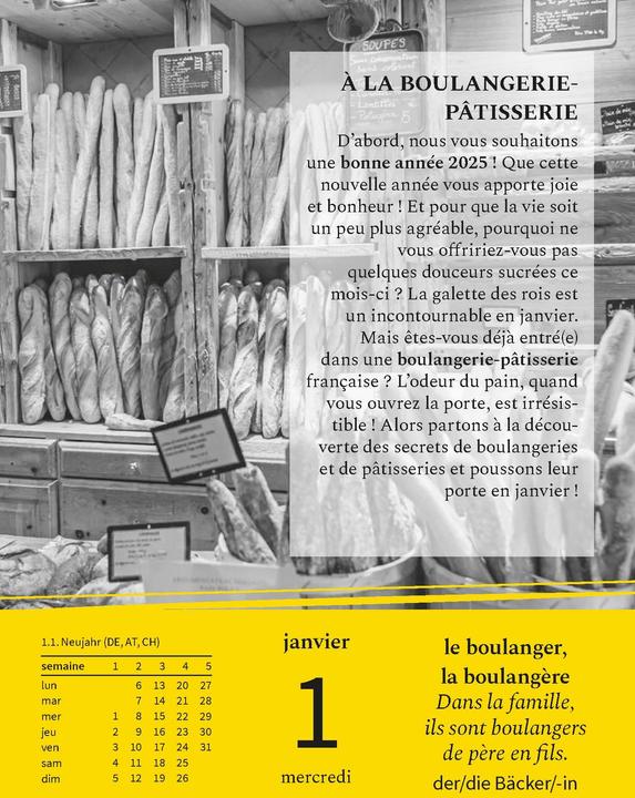 Immagine prodotto Calendario linguistico Langenscheidt francese 2025 (Tedesco)