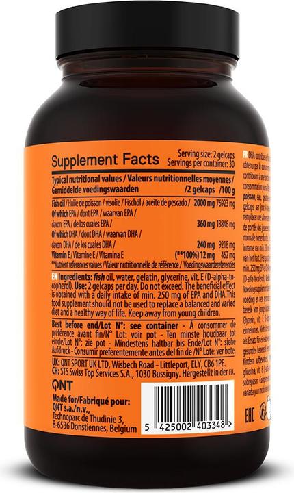 Immagine prodotto QNT Omega 3 (1 Pezzo/i, Pillole, 42 g)