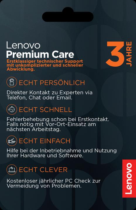 Image du produit Lenovo Soins premium (36 mois, On-Site, Prochain jour ouvrable)