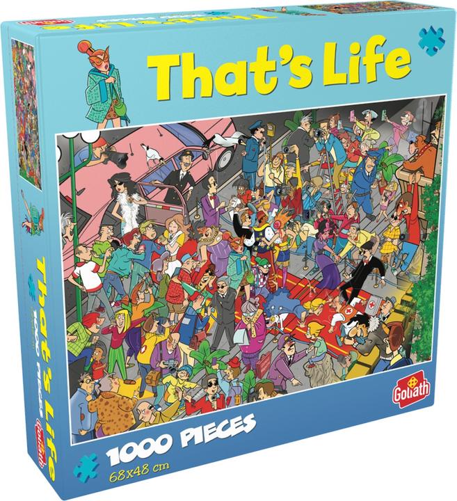 Image du produit Goliath Toys Puzzle That's Life Tapis rouge (1000 pièces)