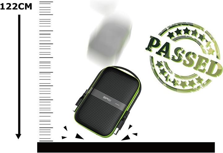 Actual product image Silicon Power Armor A60 5TB USB 3.0 2.5 SP050TBPHDA60S (5 TB)