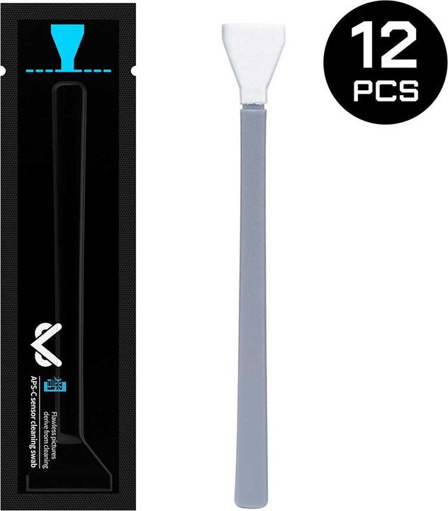 Actual product image VSGO APS C Sensor Cleaning Swab (16mm x 12 pcs)