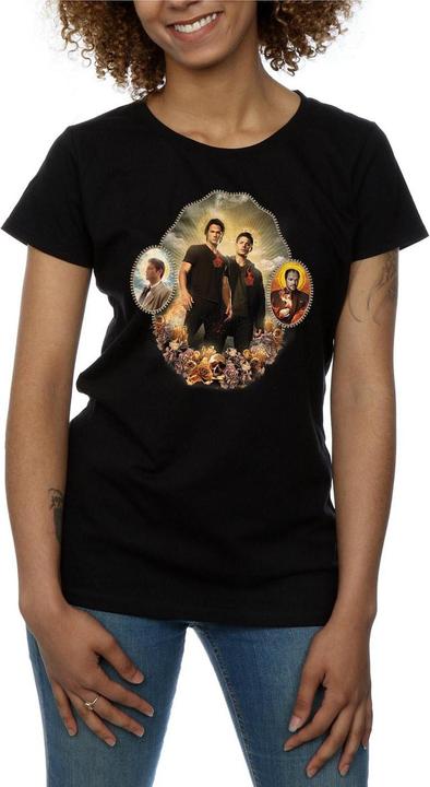 Actual product image Supernatural Womens/Ladies Holy Shrine Cotton T-Shirt (L)