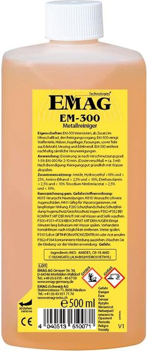Emag Reinigungskonzentrat, EM-300+ (500 ml)