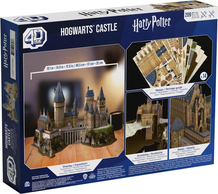 Image du produit Spin Master 4D PUZZLE Harry Potter Château de Poudlard (209 pièces)