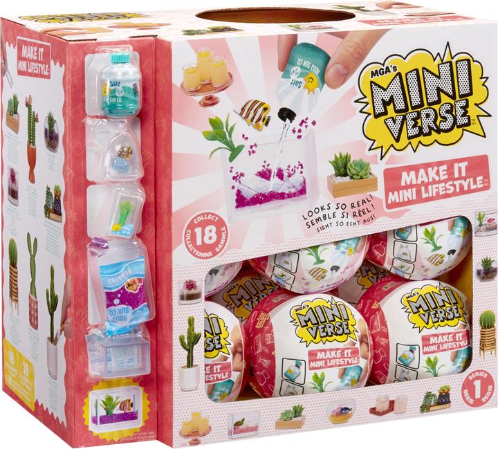 Actual product image MGA Miniverse Make It Mini Lifestyle in PDQ Series 1A