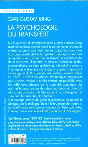 Actual product image Albin Michel La psychologie du transfert (French, Young Carl Gustav, 2023)