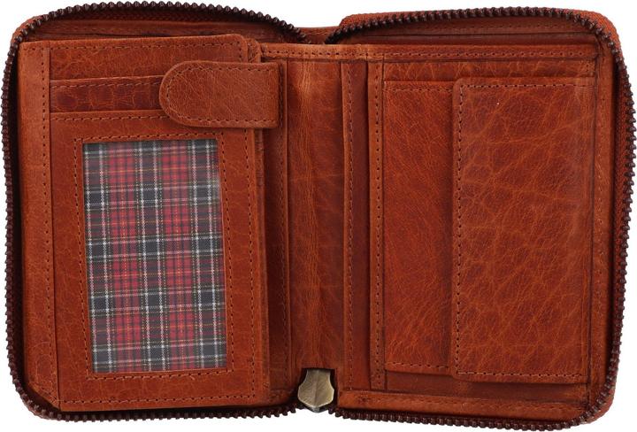 Actual product image Greenburry House of Norway Geldbörse RFID Schutz Leder 10.5 cm
