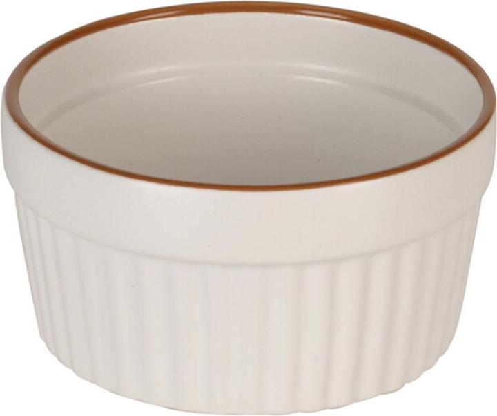 Actual product image Excellent Houseware 8er-Set Souffléförmchen, je 200 ml, beige