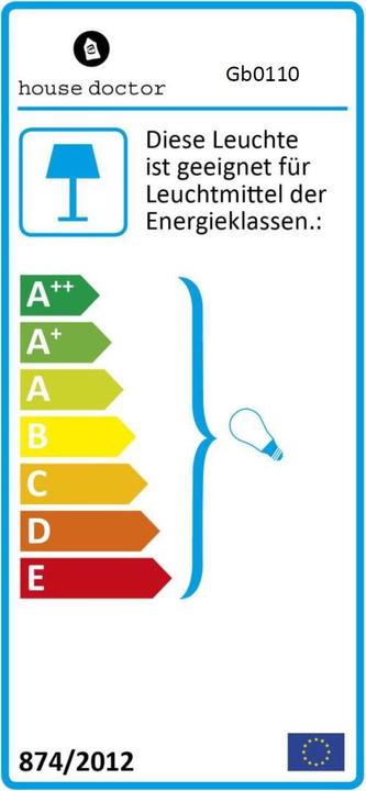 Energy Label House Doctor Opal (E27)