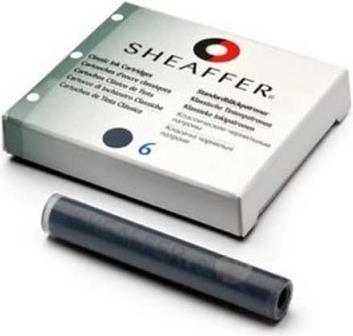 Sheaffer Cartucce d'inchiostro di ricambio per la stilografica (cartucce d'inchiostro, Nero)