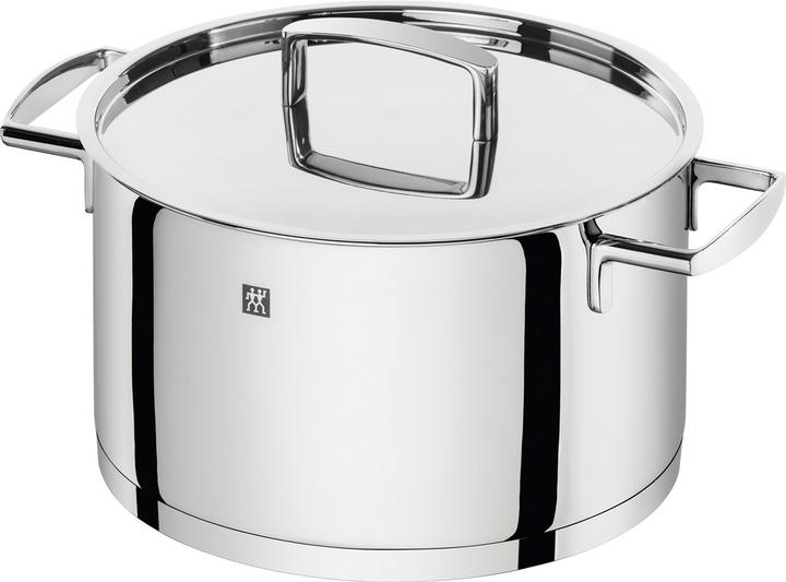 Actual product image Zwilling Passion saucepan w. lid Ø24 cm / 6l (Promo 2019) (24 cm, Pot, Stainless steel)